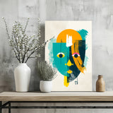 Contemporary Art V3 Aluminum Print.