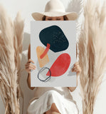 Line Art V15 Aluminum Print.