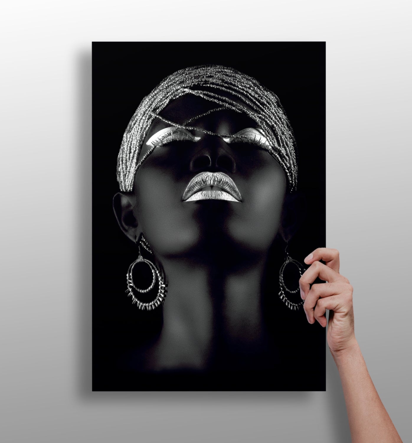 Woman Aluminum Print.