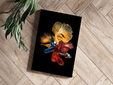 Betta Fishes Aluminum Print.