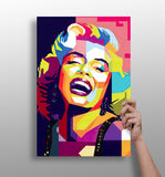 Marilyn Monroe Aluminum Print.