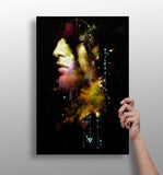 Abstract Man Aluminum Print.