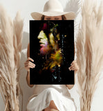 Abstract Man Aluminum Print.