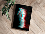 Statue Head Contemporary Aluminum Print.