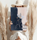 Abstract Flower Aluminum Print.