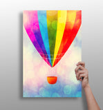 Air Balloon Aluminum Print.