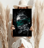 Poseidon Emerald Aluminum Print.