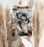 Tiger Aluminum Print.