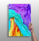 Abstract Transitions Aluminum Print.