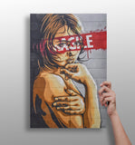 Fragile Aluminum Print.