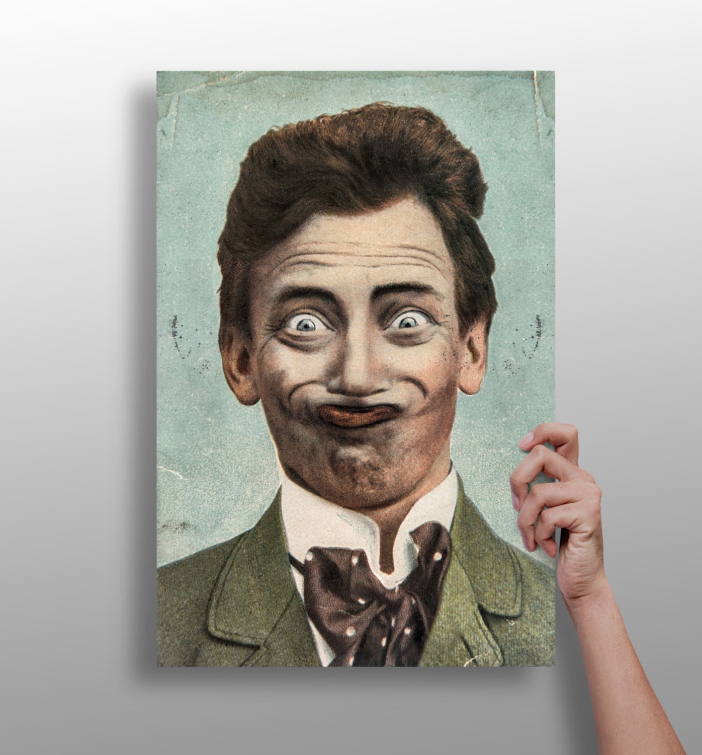 Humor Aluminum Print.