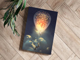Dream Bulb Aluminum Print.