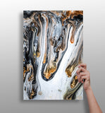Abstract Marble Pattern V20 Aluminum Print.