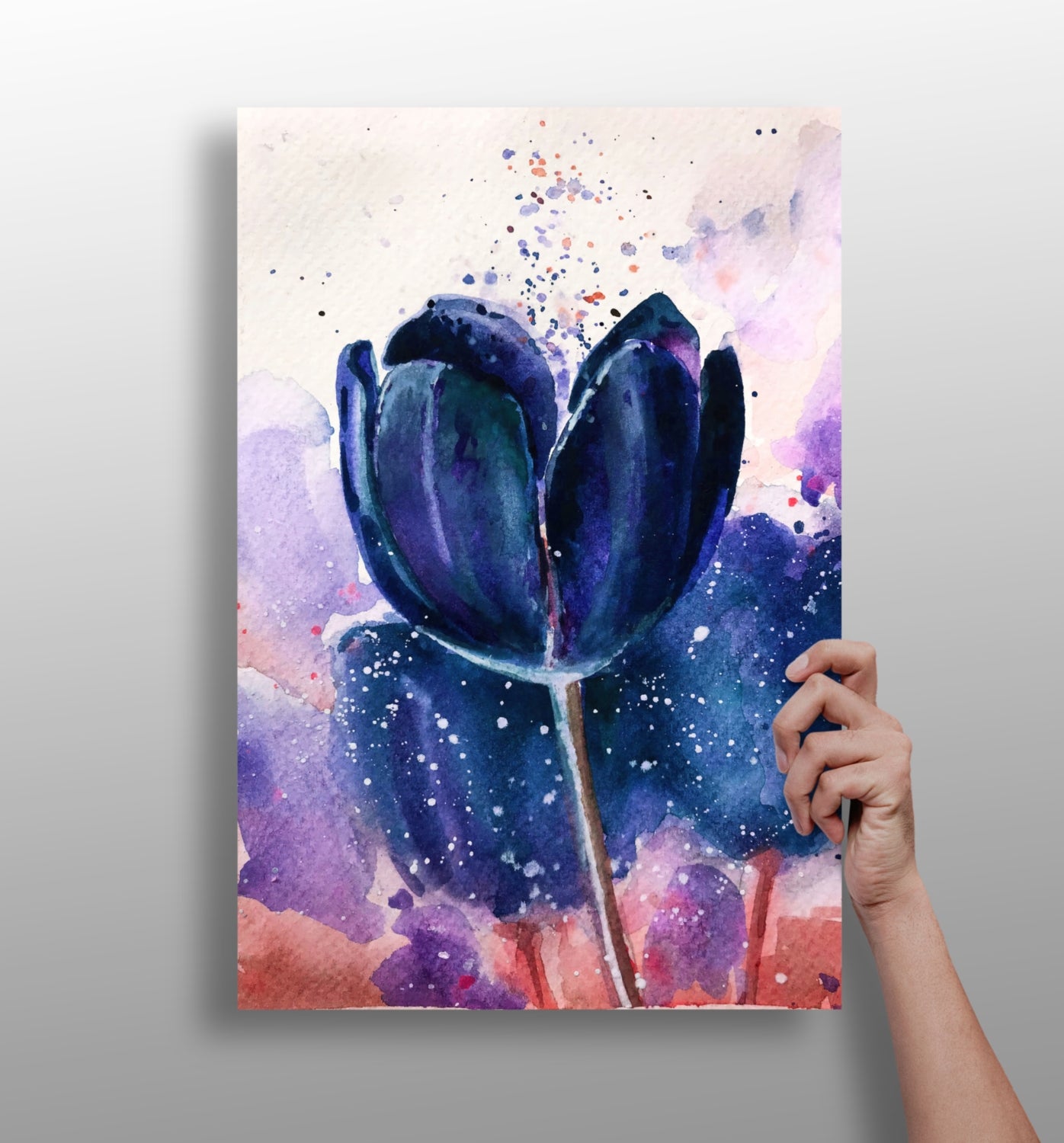 Tulip Aluminum Print.
