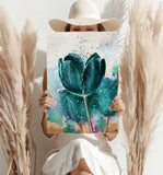 Tulip Aluminum Print.