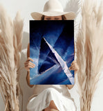 Abstract Geometry Aluminum Print.