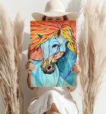 Horse Aluminum Print.