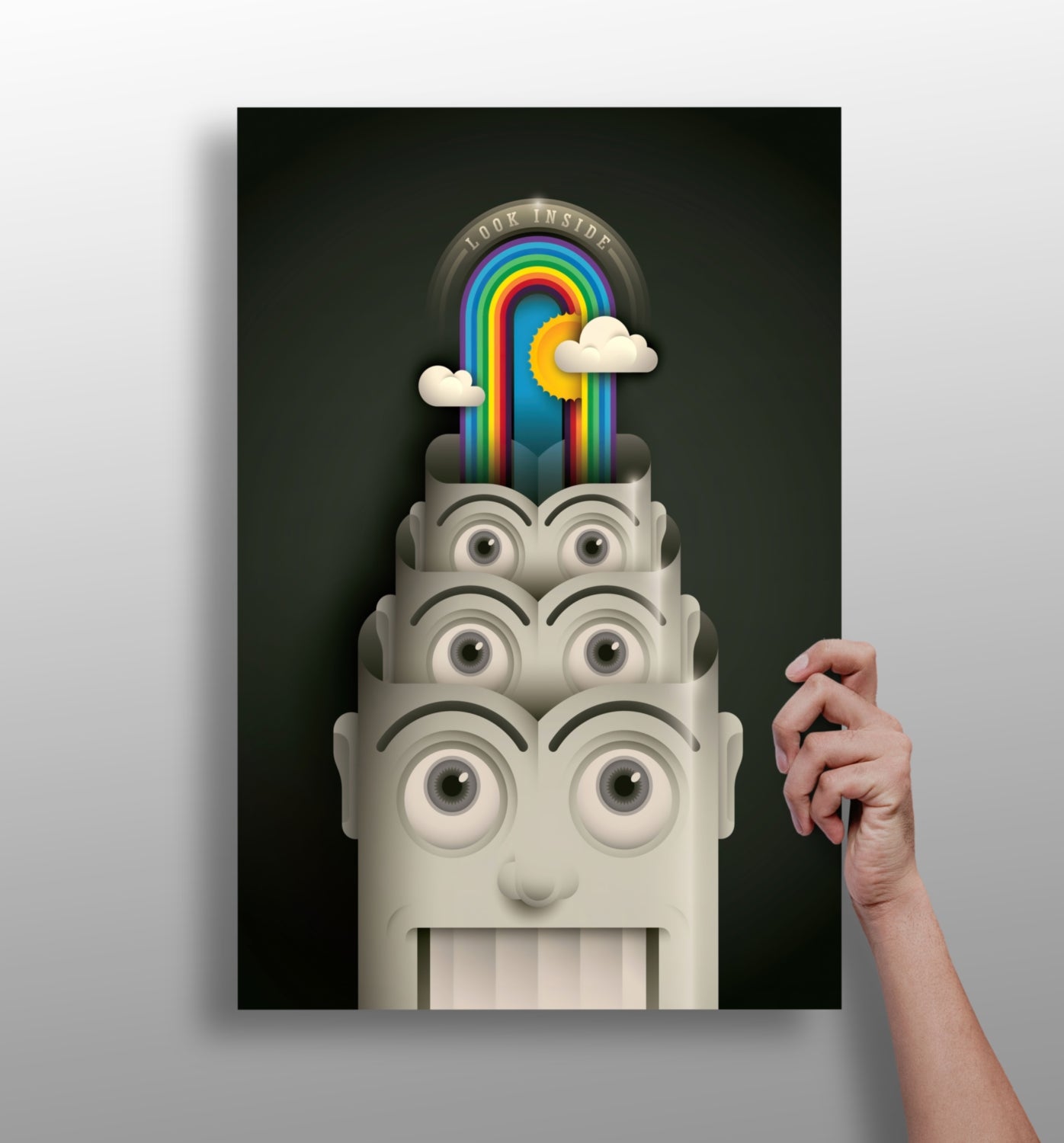 Colorful Mind Aluminum Print.