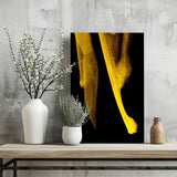 Shade of Gold V1 Aluminum Print.