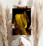 Shade of Gold V3 Aluminum Print.