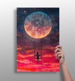 Dream Swing Aluminum Print.