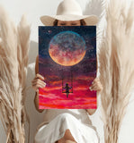 Dream Swing Aluminum Print.