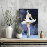 Ballet Performing Aluminum Print.