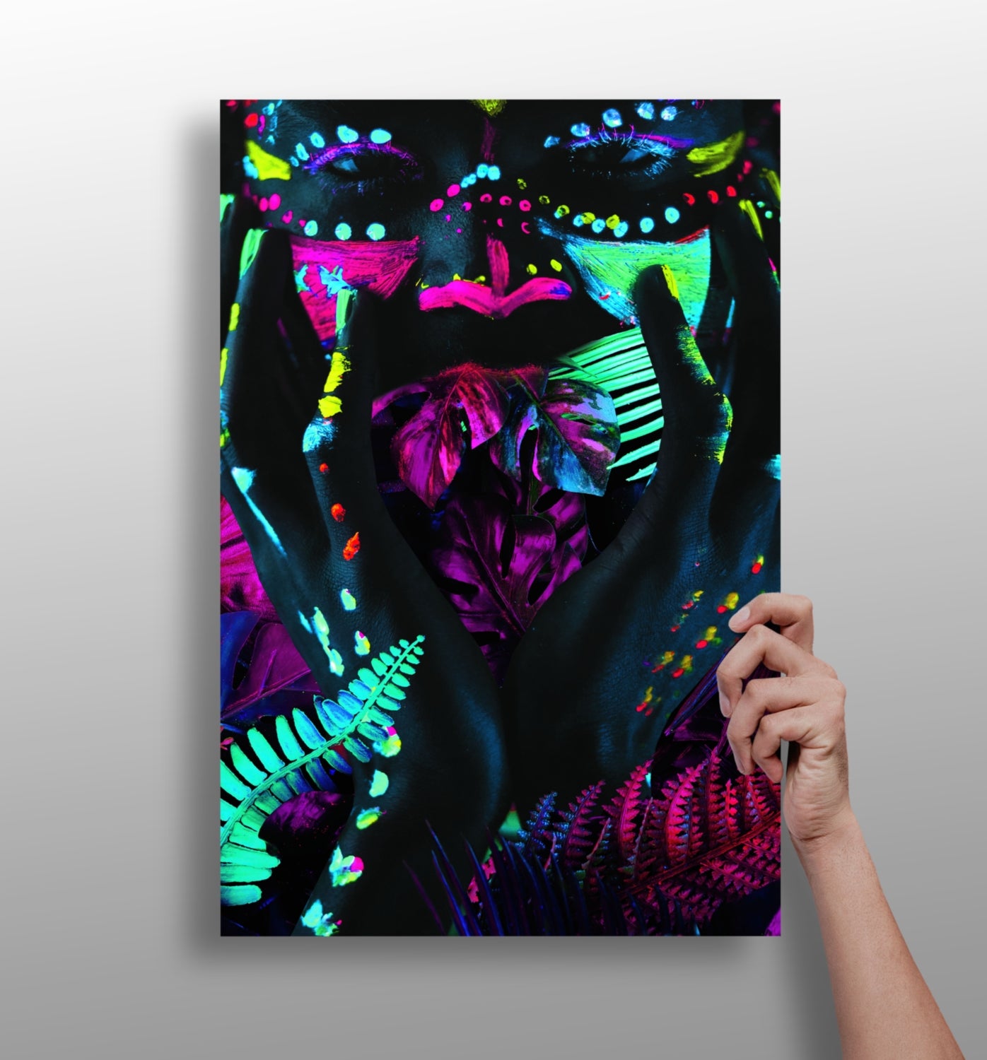 Amazon Woman Aluminum Print.