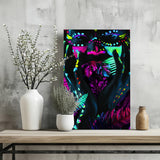 Amazon Woman Aluminum Print.