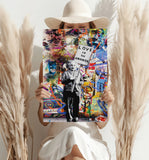 Love is The Answer Aluminum Print.