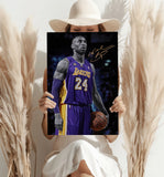 Kobe Bryant Aluminum Print.