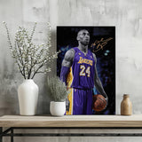 Kobe Bryant Aluminum Print.