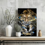 Tiger Aluminum Print.