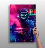 Anarchy Aluminum Print.