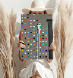 Banksy Dots Aluminum Print.