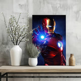 Superhero Aluminum Print.