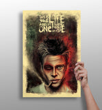 Fight Club Rule Aluminum Print.