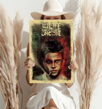 Fight Club Rule Aluminum Print.