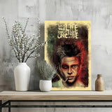 Fight Club Rule Aluminum Print.