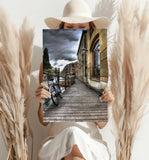 Italian Village Aluminum Print.