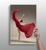 Ballet Dancer Aluminum Print.