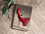 Ballet Dancer Aluminum Print.