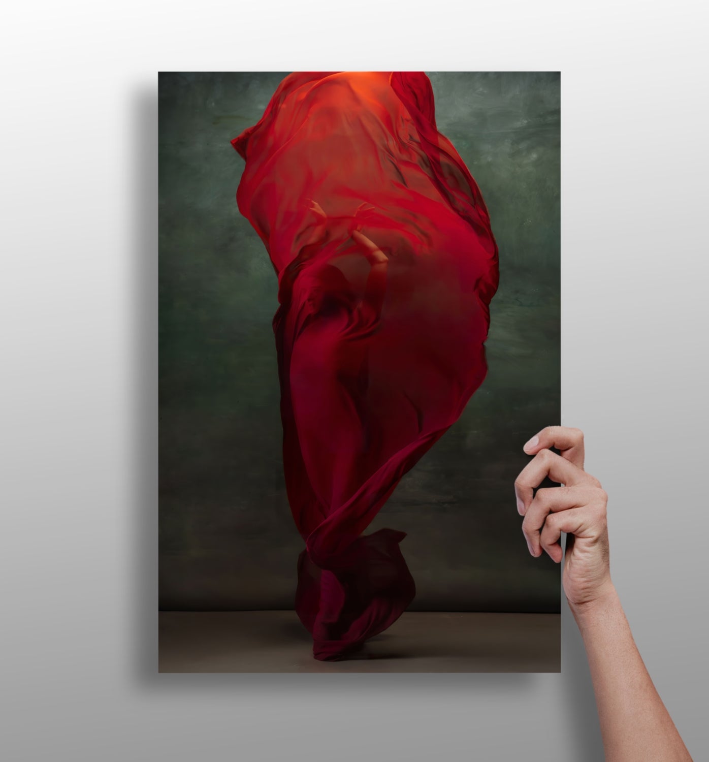 Ballet Dancer Aluminum Print.