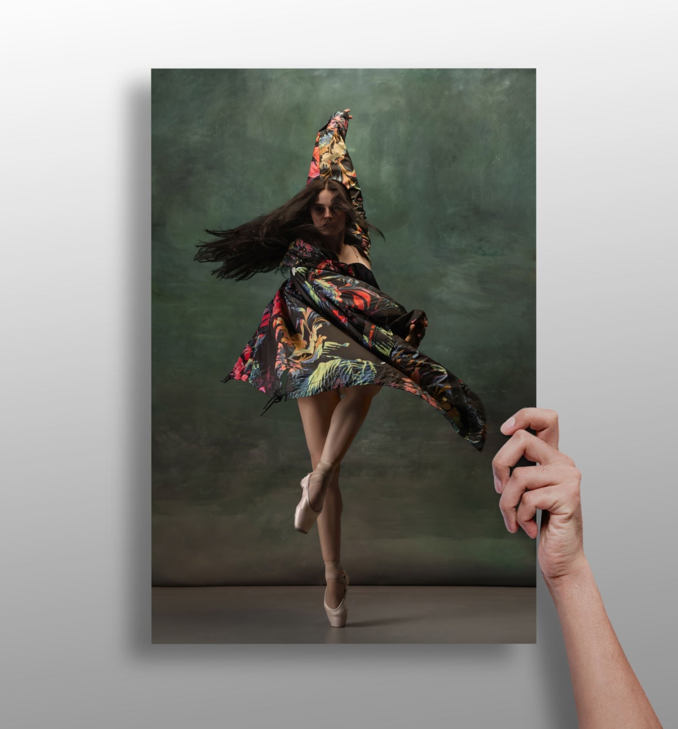 Ballet Dancer Aluminum Print.