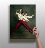 Ballet Dancer Aluminum Print.