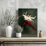 Ballet Dancer Aluminum Print.