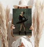 Ballet Dancer Aluminum Print.