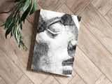 Statue Head Contemporary Aluminum Print.