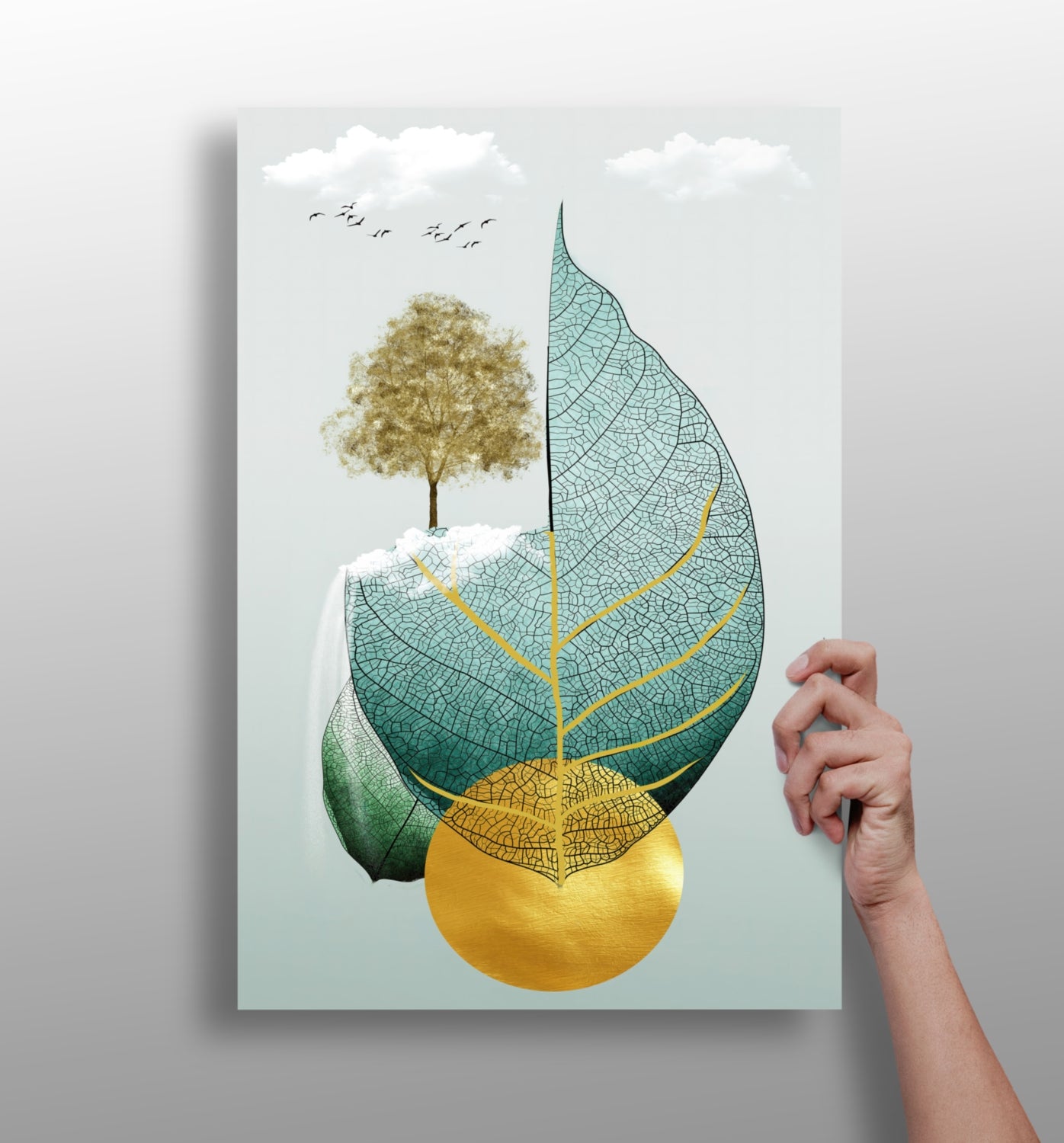 From Seed to Tree Aluminum Print.