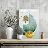 From Seed to Tree Aluminum Print.